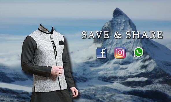 Modi Jacket Photo Frame Editor screenshot 6