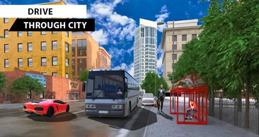 Bus Simulator High Coach Big Bus Simulator City screenshot 1