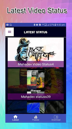 Mahadev Video Status स्क्रीनशॉट 3