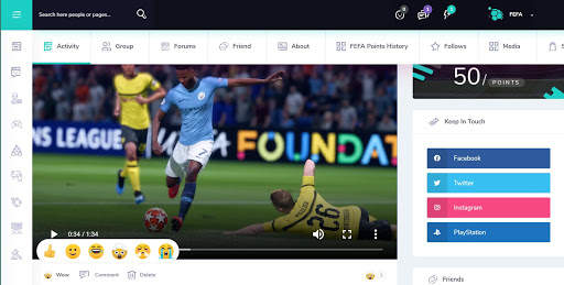 FEFA App screenshot 2