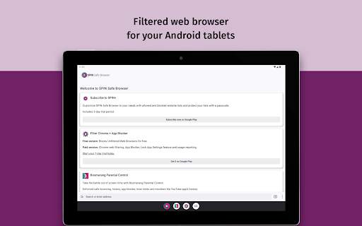 SPIN Safe Browser: Web Filter screenshot 12