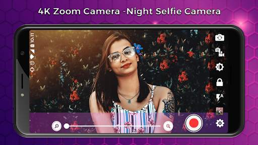 4K Zoom Camera - Night Selfie Camera screenshot 4