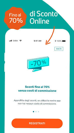 Saba - App di parcheggio screenshot 4