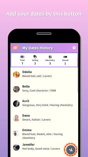 My Dates History screenshot 8