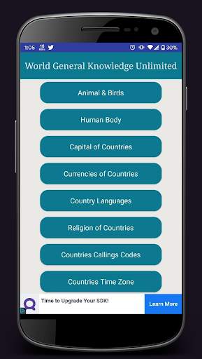 World General Knowledge unlimited screenshot 3