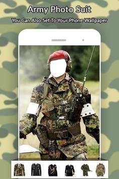 Army Photo Suit 1 تصوير الشاشة