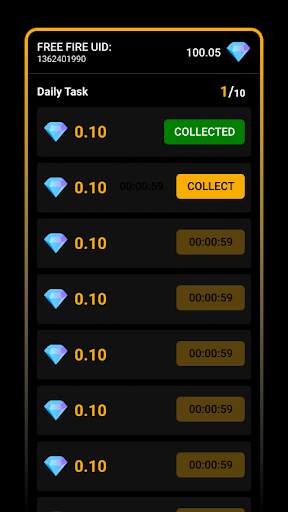 Daily Free Diamonds - For FF screenshot 2