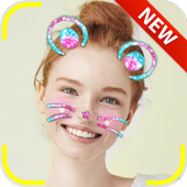 Snap Cat Face icon