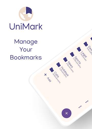UniMark - Universal Bookmark Manager screenshot 1