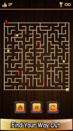 Maze Games : Labyrinth board Classic Maze Puzzle screenshot 5