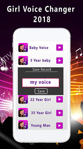 Female Voice Changer - Smart Voice Changer 2018 screenshot 3
