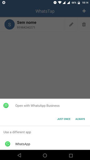 WhatsTap - Chat no WhatsApp sem salvar contato screenshot 2