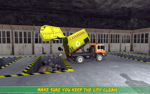 Garbage Truck Simulator PRO screenshot 3