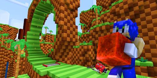 Sonic Mod for Minecraft screenshot 1