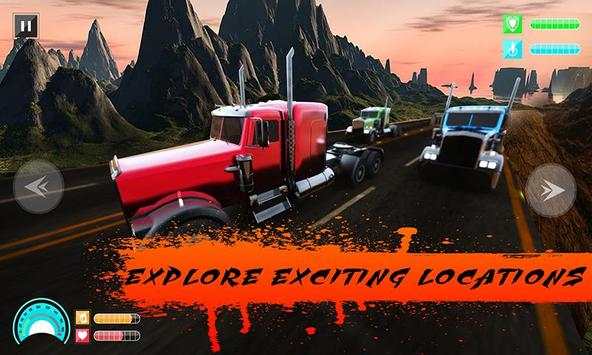 Truck Driving 3D Racing Games screenshot 5