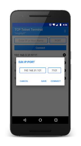 TCP Telnet Terminal screenshot 2