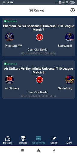 SG Cricket - Live Line screenshot 4