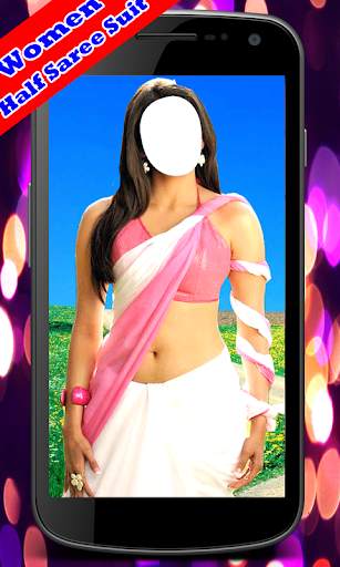 Women Half Saree Suit New screenshot 4