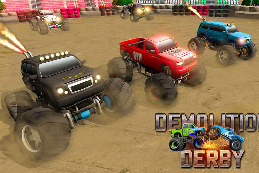 Demolition Derby-Monster Truck 1 تصوير الشاشة