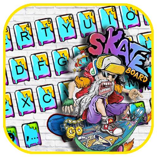 Graffiti Skater Keyboard Background 1.0