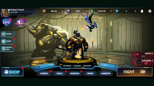 Cyber Fighters: Fighting Game screenshot 1