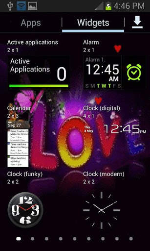 Multicolor Love Live Wallpaper 3 تصوير الشاشة
