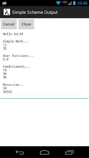 Simple Scheme скриншот 4