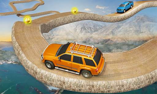 Offroad Jeep Prado Driving - Car Stunt screenshot 4