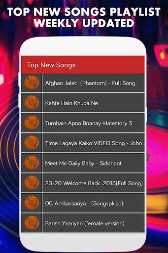 1000  Latest Hindi Songs - MP3 screenshot 3
