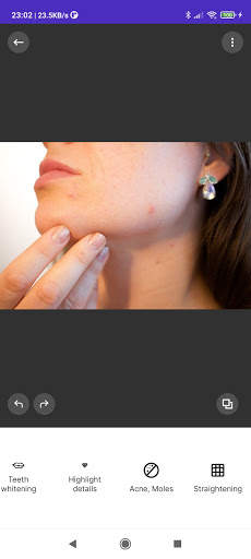 Face editing retouch Facefact screenshot 2
