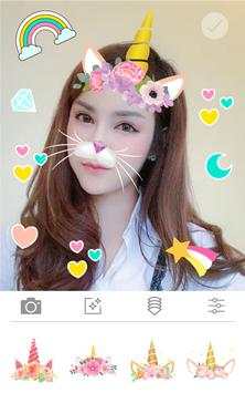 Unicorn Photo Stickers - Kawaii Photo Editor screenshot 4