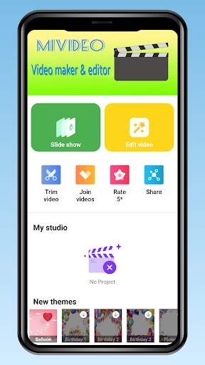 MiVideo - Video Maker & Editor screenshot 1