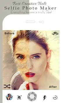 Candy Selfie Camera screenshot 2