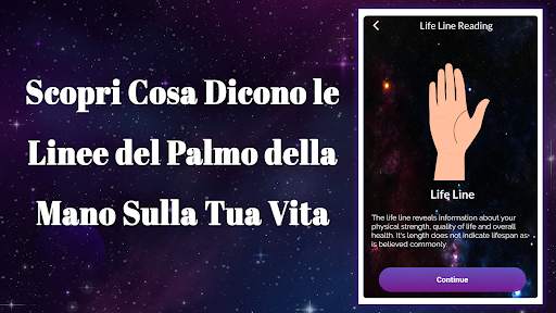 Lettura del palmo e chiromante screenshot 3