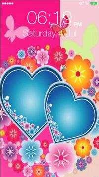 Love Heart Pin Lock screenshot 1