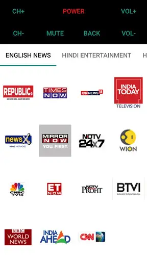 Remote Control for Tata Sky DTH screenshot 2