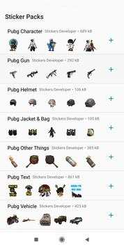 PUBG WAStickers screenshot 1