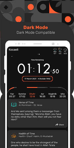 Azan Time Lite, Qiblah,Ramadan screenshot 3