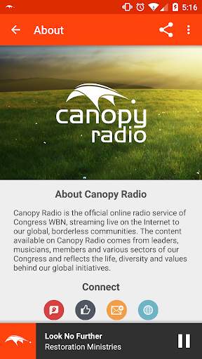 Canopy Radio screenshot 3