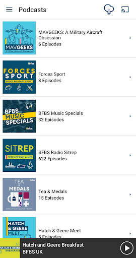 BFBS Radio Mobile APP screenshot 2