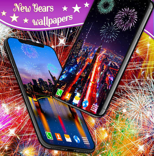 🎆 Fireworks Live Wallpaper ❤️ 2021 New Years Eve screenshot 4