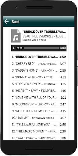 Love Songs MP3 Sweet Memories screenshot 3
