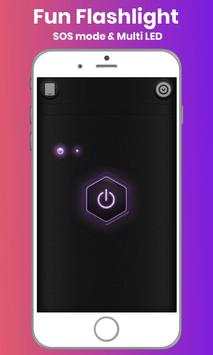 Fun Flashlight - SOS Mode and Multi LED screenshot 2