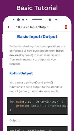 Learn Kotlin Programming - Offline Tutorial screenshot 11