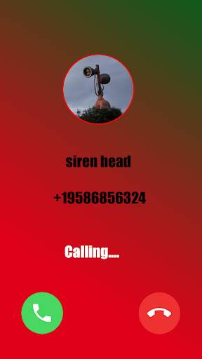 Siren Head Fake Video Call screenshot 3
