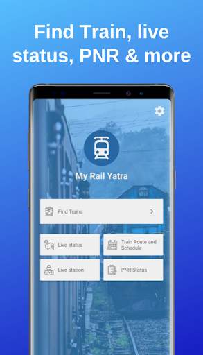 My Rail Yatra - Indian Railway Train Status screenshot 1