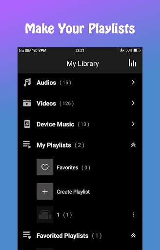 Tuner Radio - Mp3 player screenshot 3