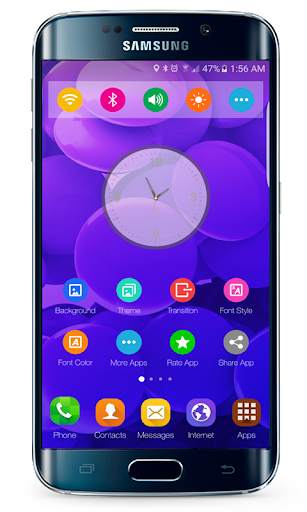 Galaxy S8 launcher theme screenshot 4