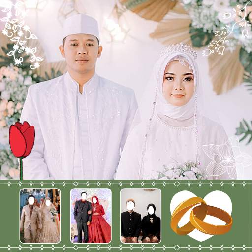 Hijab Wedding Beauty Couple 1.0