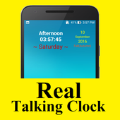 Real Talking Alarm Clock icon